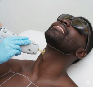 laser hair removal black skin